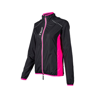 Cortaviento Unisex Trip Black/Pink